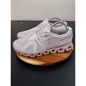 ON Cloud 5 Running Shoe Women's Size 9 Sneaker Sand Rosebrown